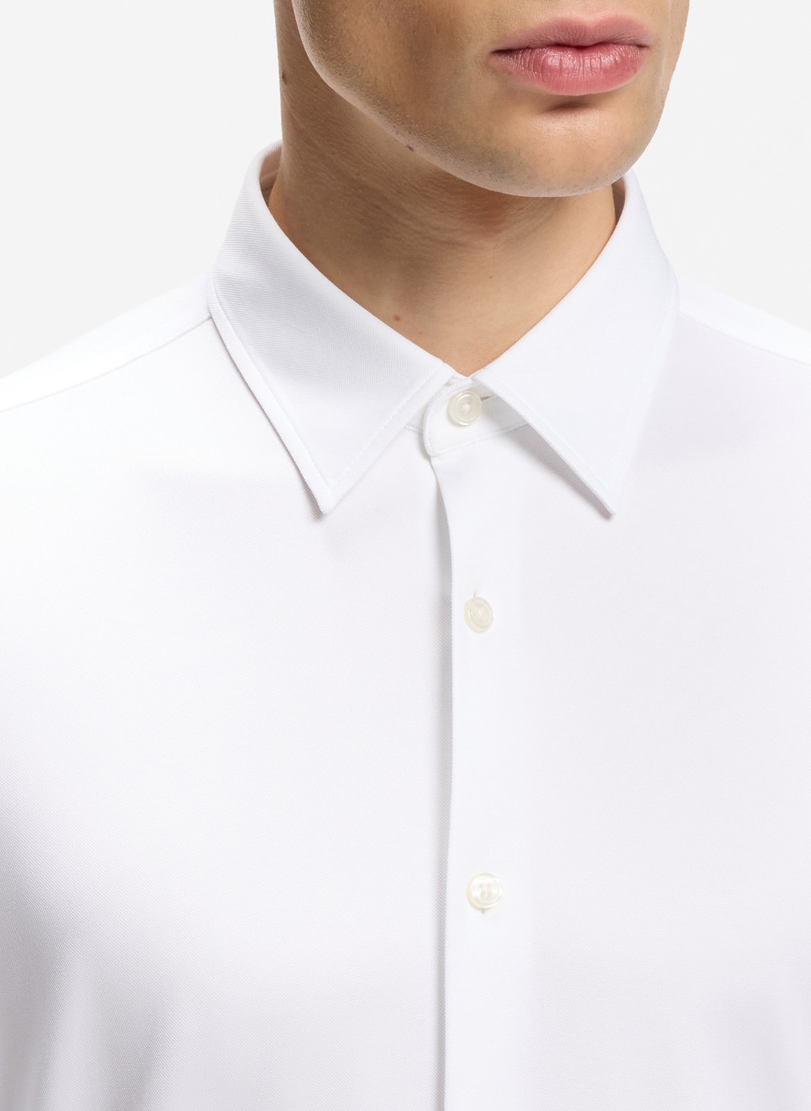 Chemise col classique  BOSS Blanc