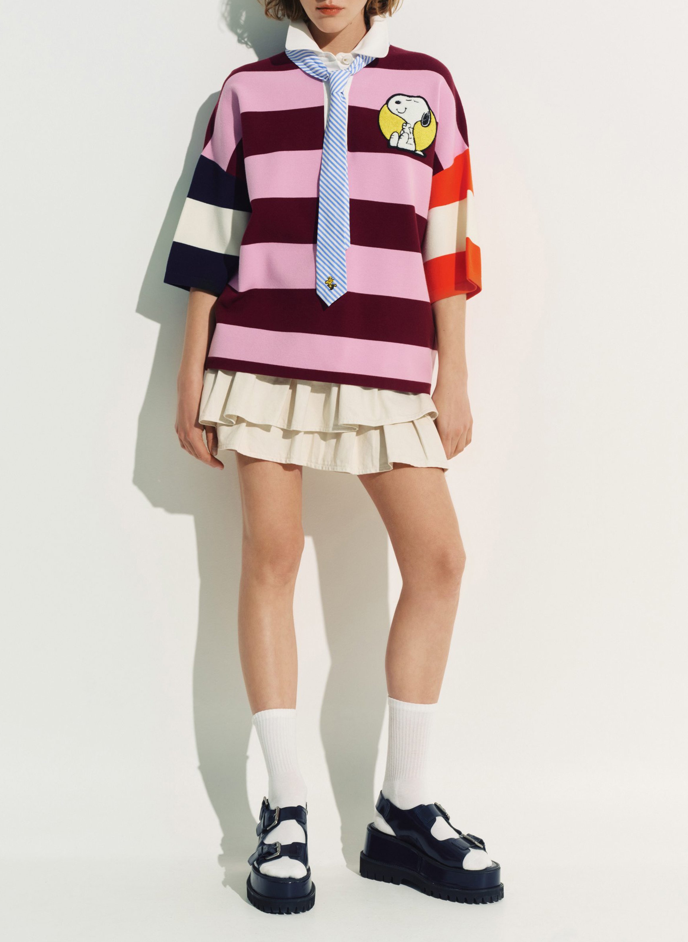 Polo de rayas ESSENTIEL ANTWERP Rojo