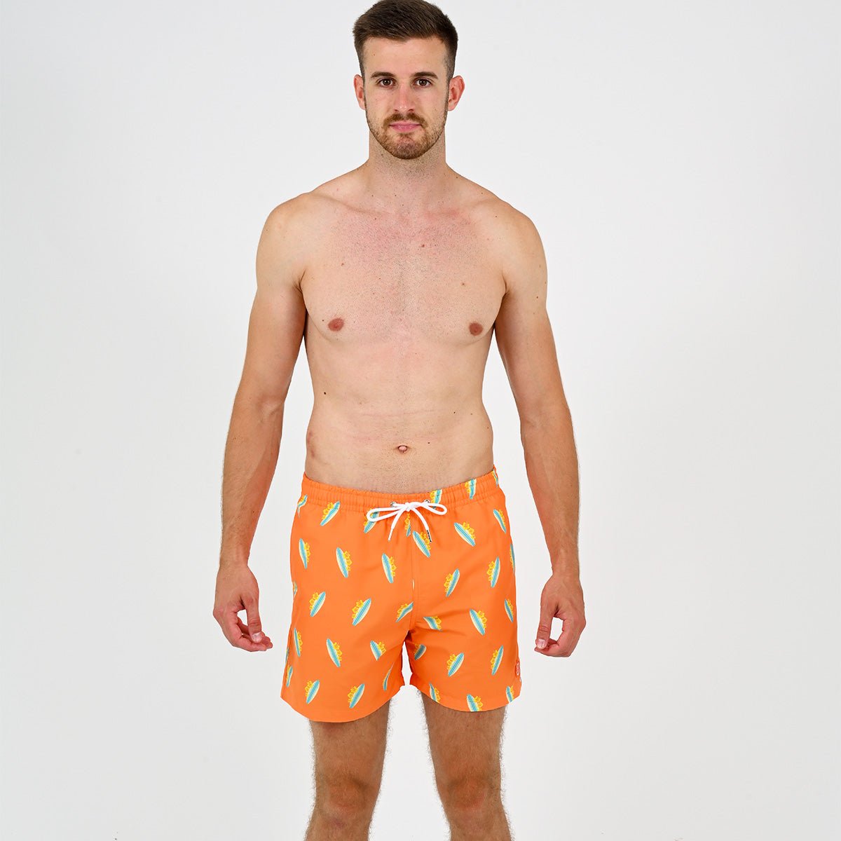 Swim shorts for the surfer VENDREDI SWIMWEAR Orange