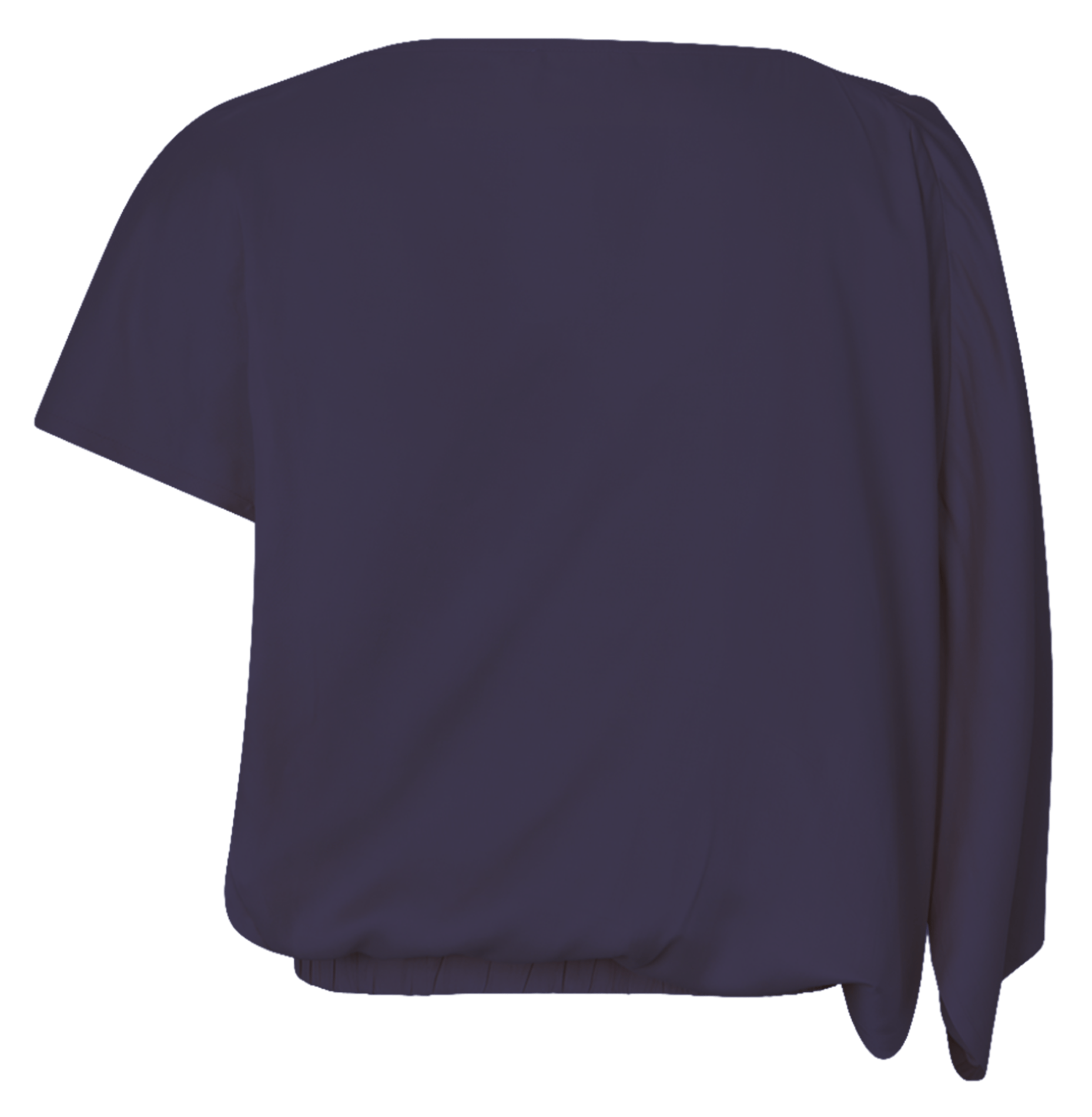 Top col rond drapé RABENS SALONER Blue