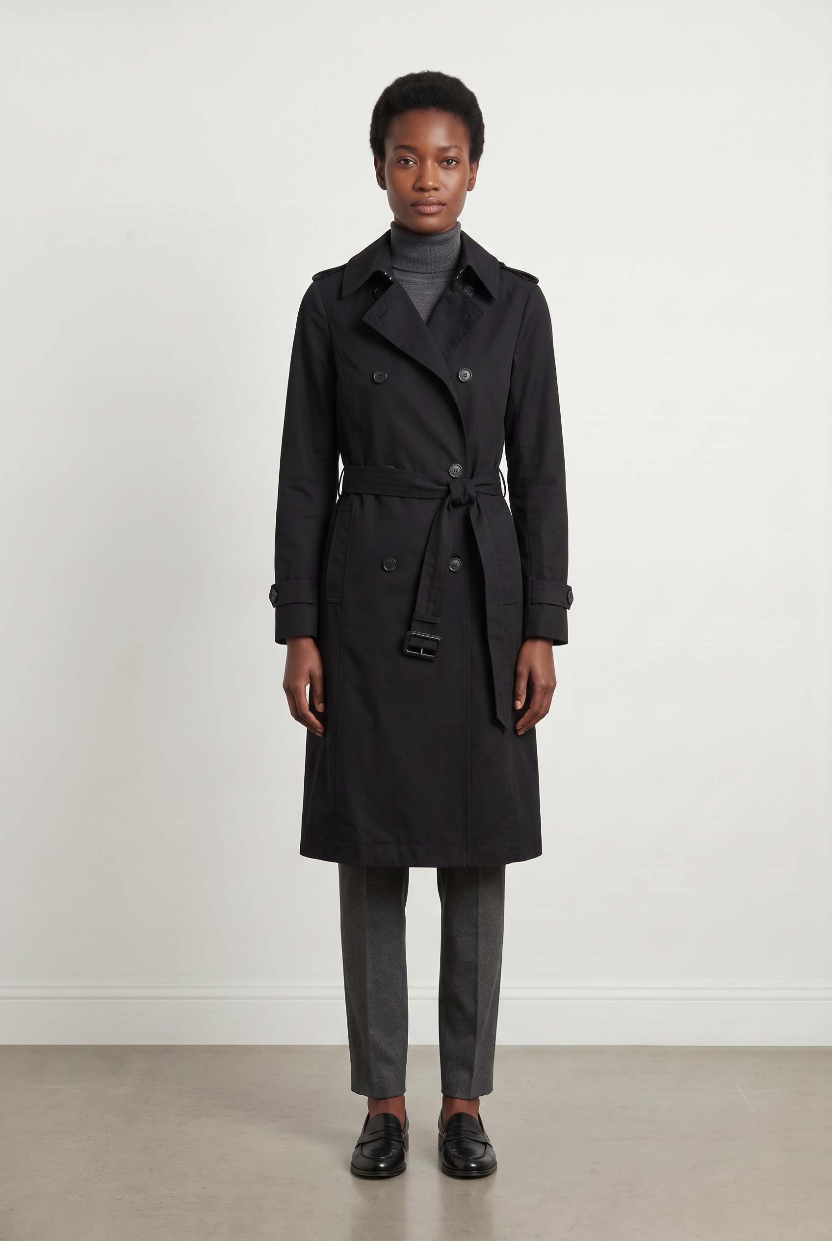 Trench coat COMPTOIR DES COTONNIERS - Seconde main Black