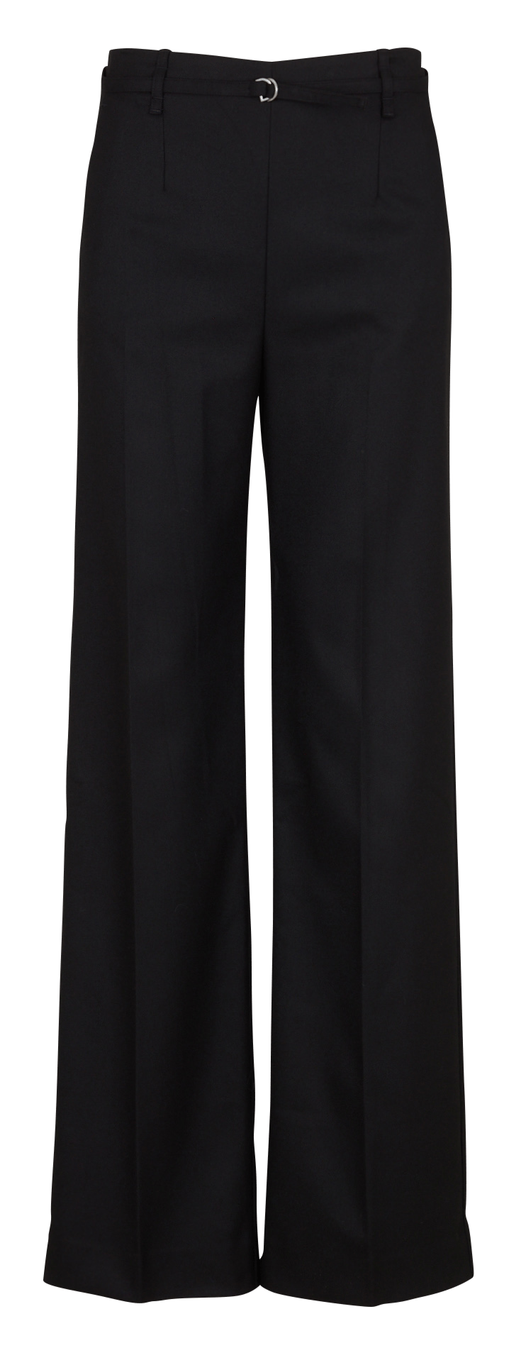 Weit geschnittene gerade Hose mit Gürtel KOOKAI Schwarz