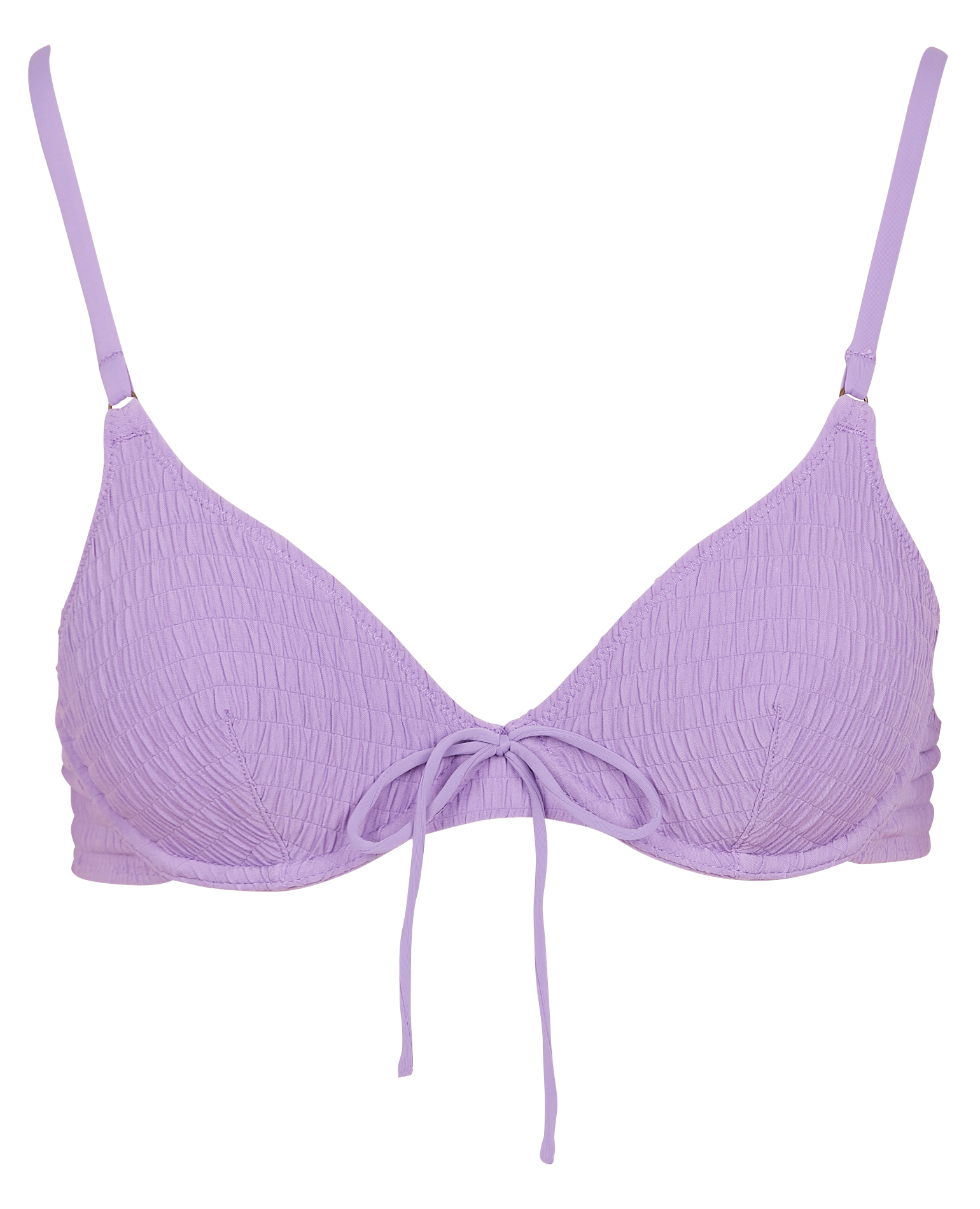 Haut de maillot froncé LOVE STORIES Violet