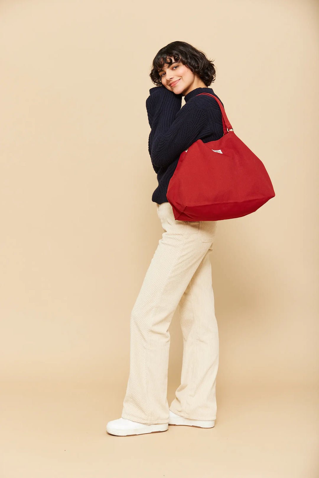 Cotton tote bag Red