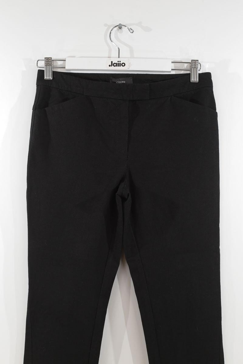 Pantalon slim noir JOSEPH - Seconde Main Noir
