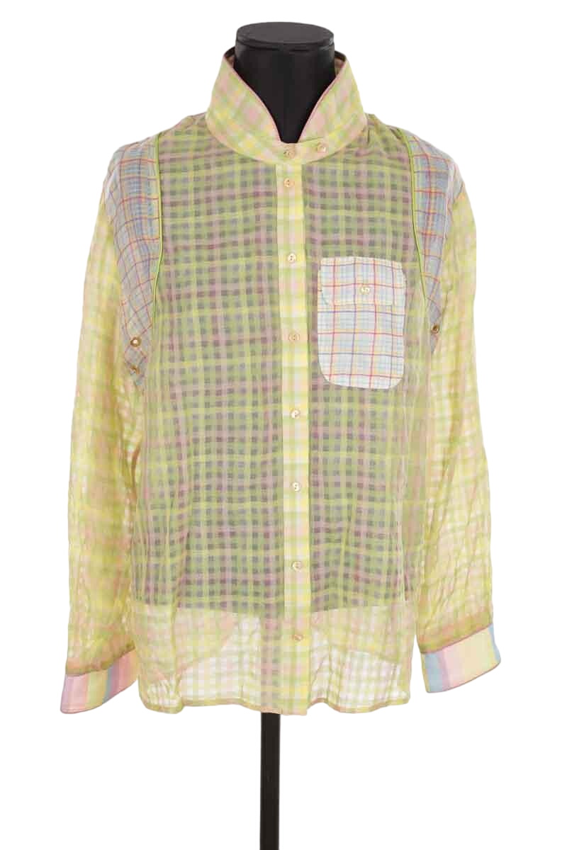 Cotton shirt HEIMSTONE - Seconde Main Yellow