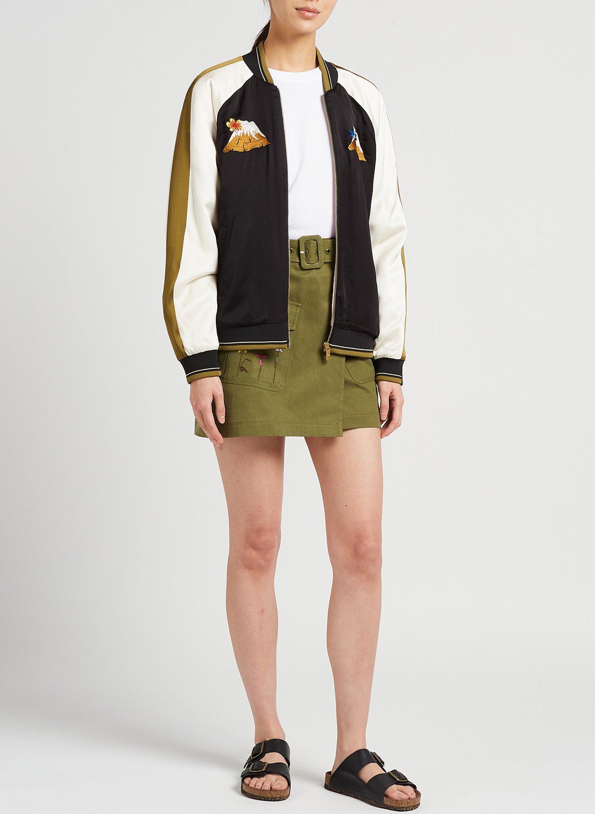 Jupe courte  SCOTCH AND SODA Vert