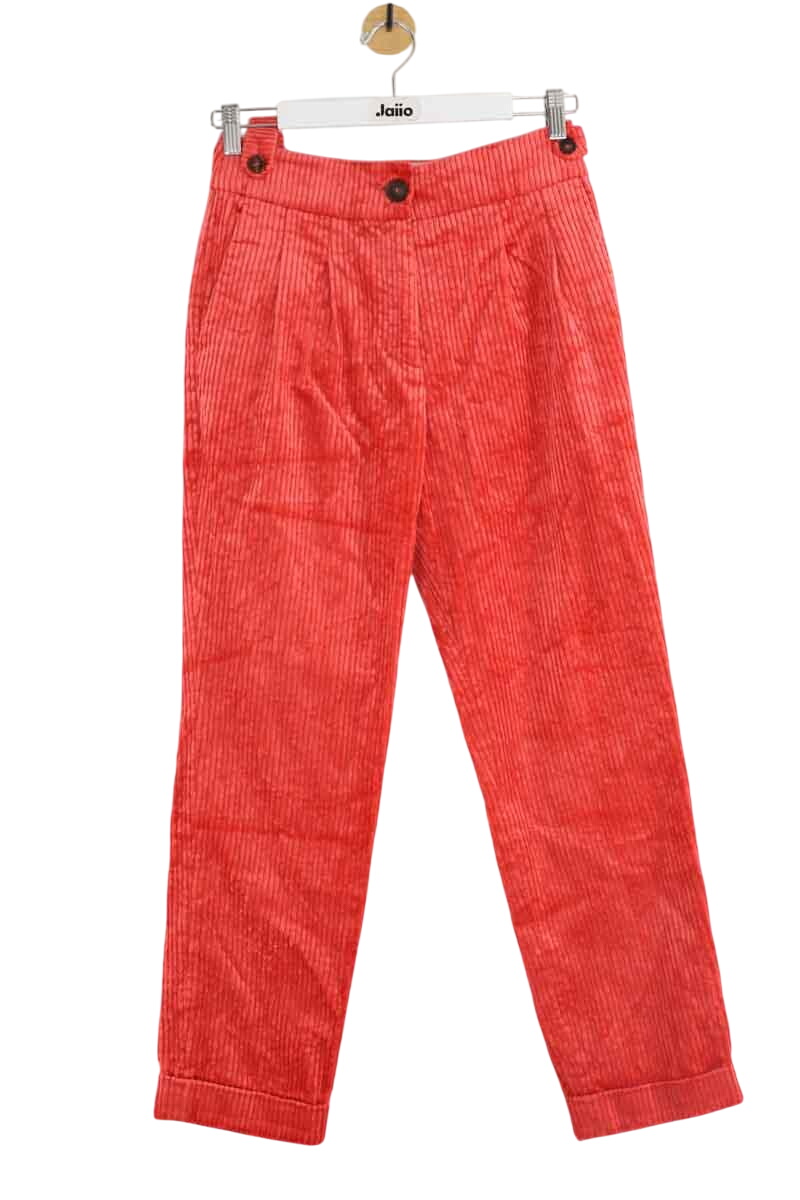 Cotton pants SEZANE - Seconde main Red