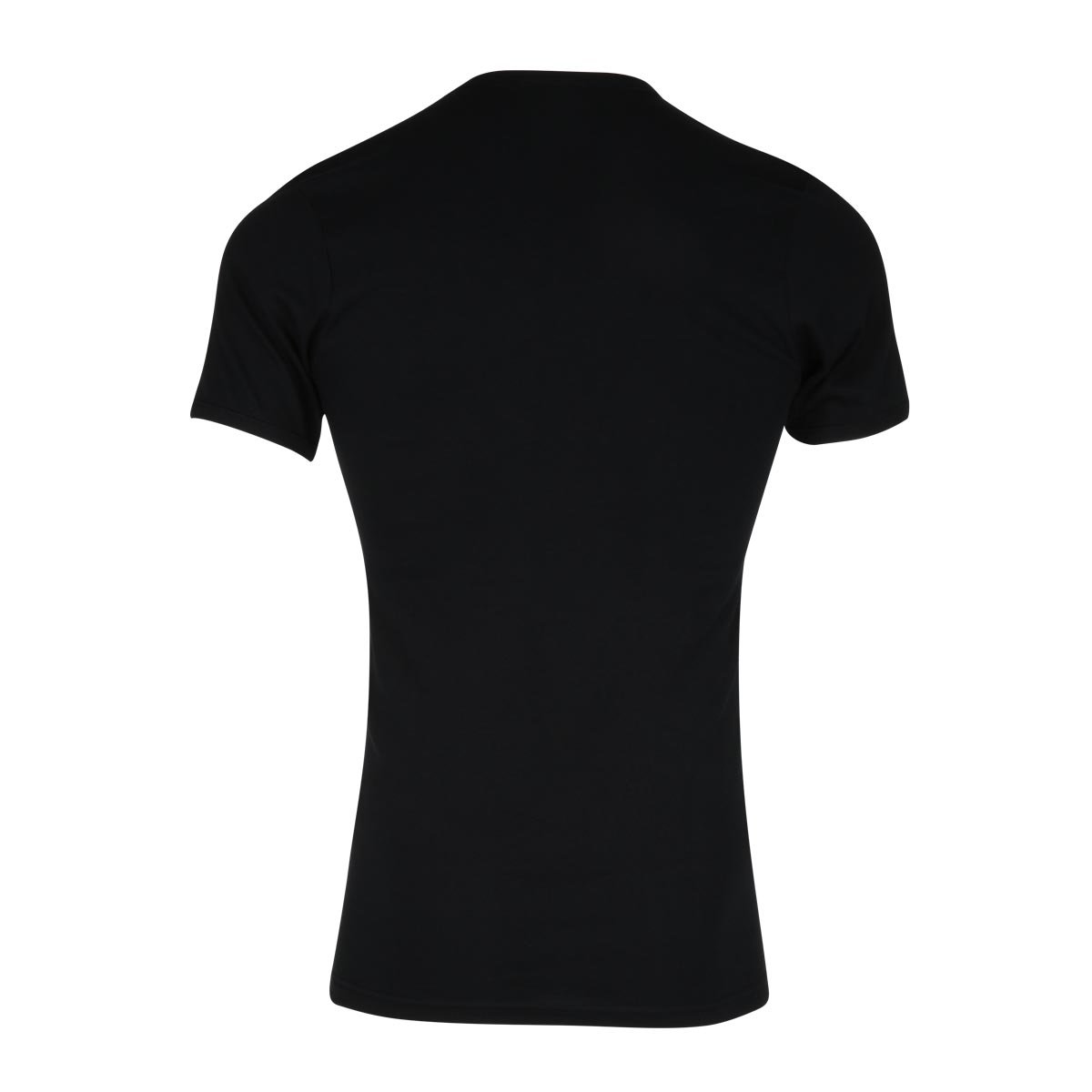 Premium pure cotton V-neck T-shirt Black