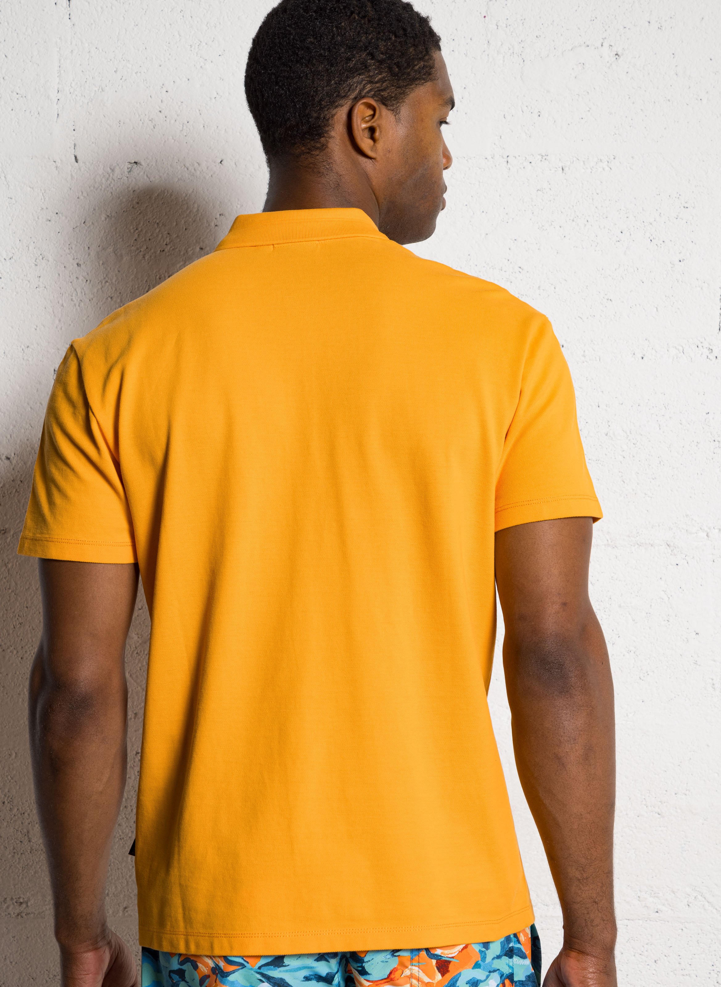 Cotton polo NAPAPIJRI Orange