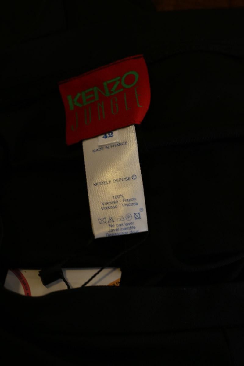 Black wide-leg pants KENZO - SECONDE MAIN Black