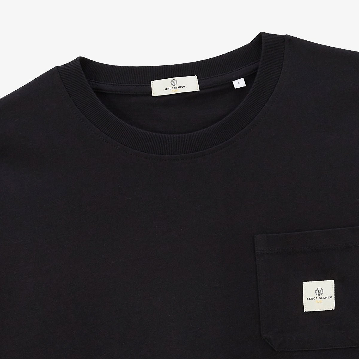 Short-sleeved T-shirt SERGE BLANCO Black