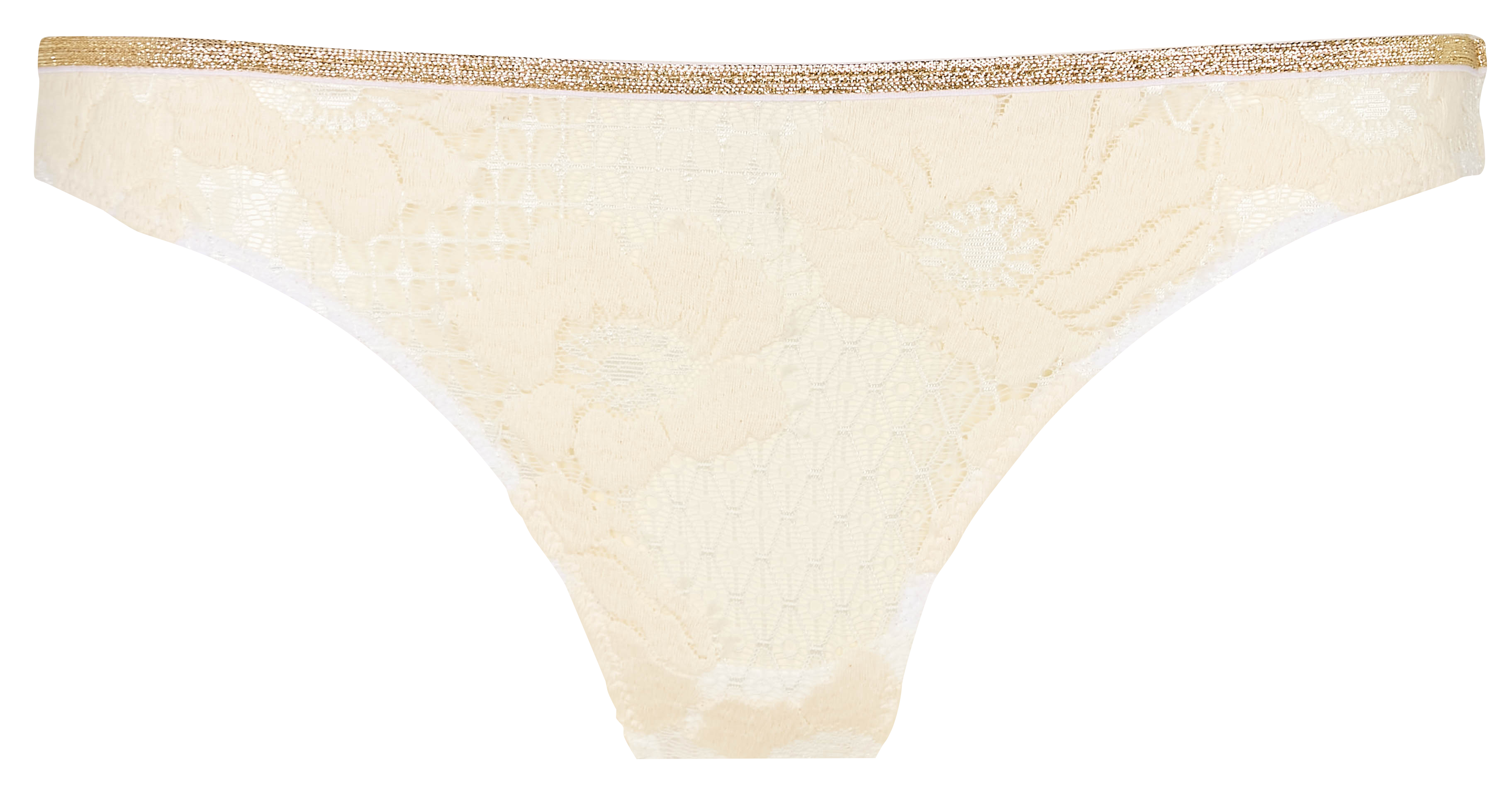 Culotte couvrante en dentelle LA NOUVELLE Beige