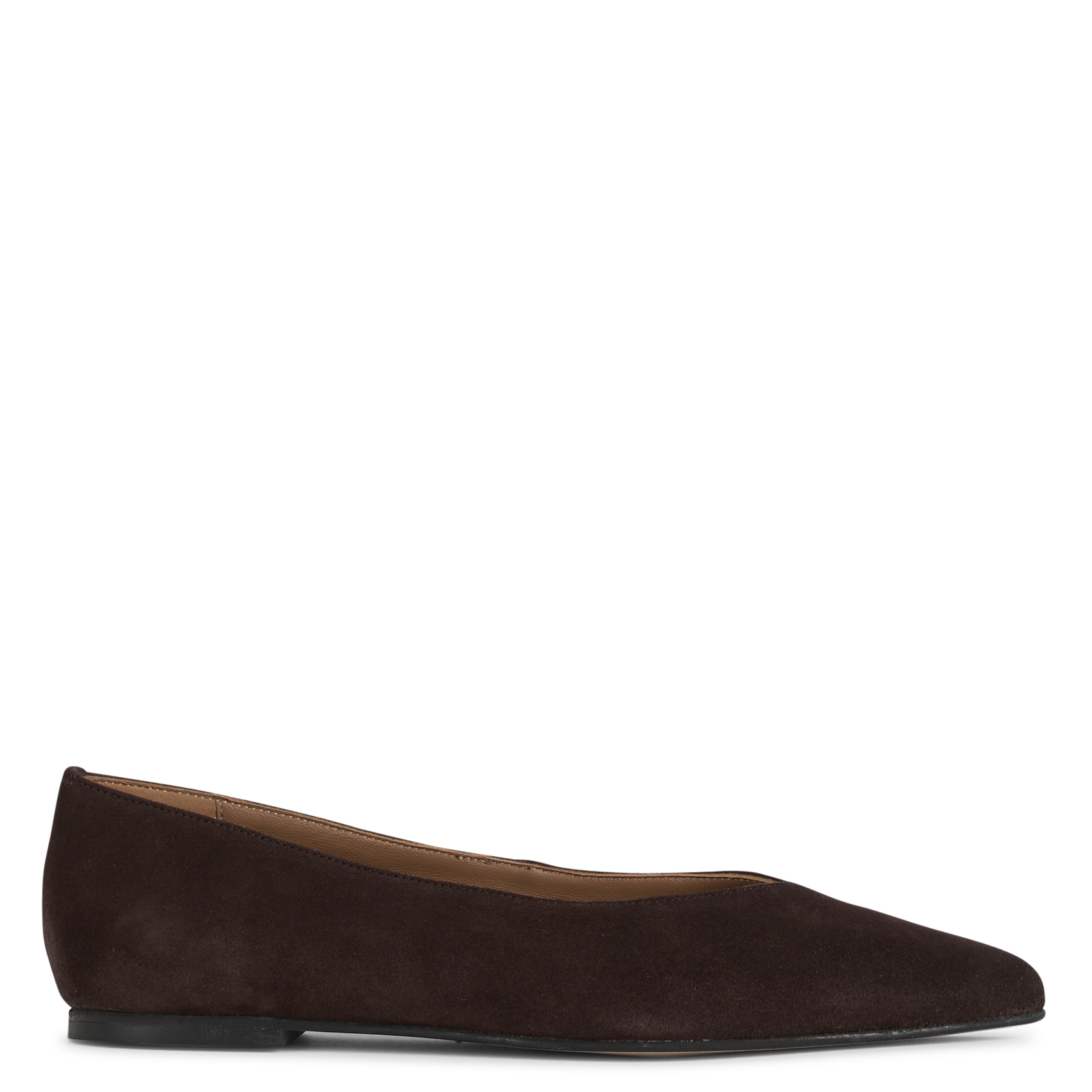 Ballerines en cuir velours MELLOW YELLOW Marron