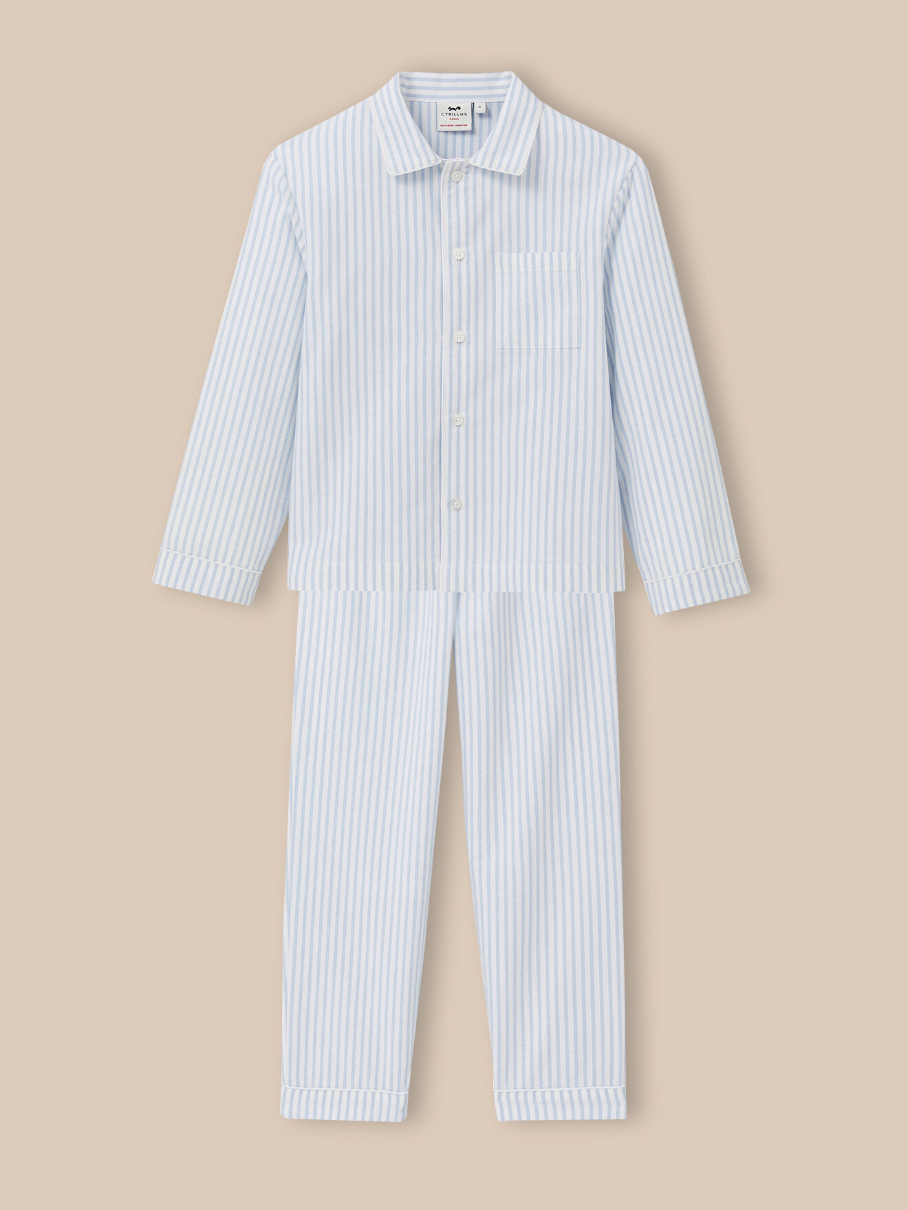 Striped pyjamas CYRILLUS White