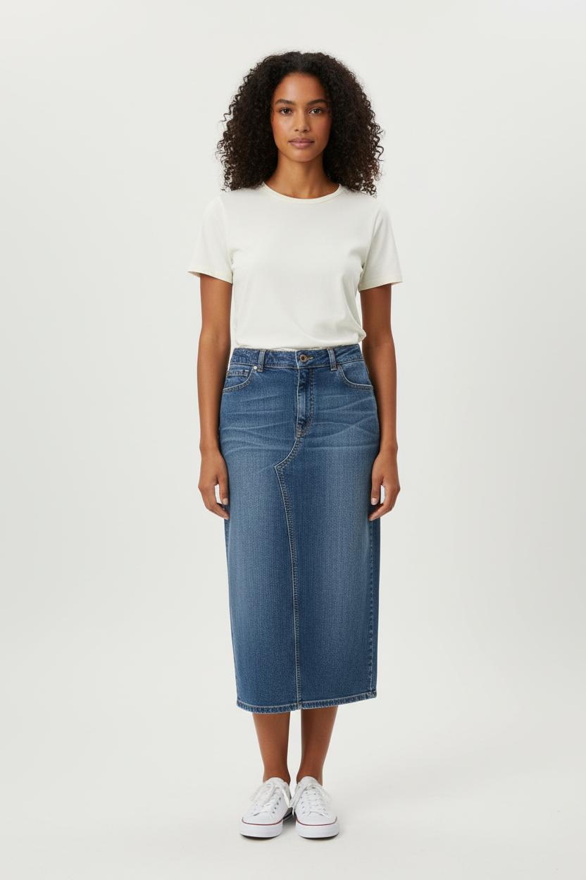 Long skirt LEVI'S - Seconde main Blue