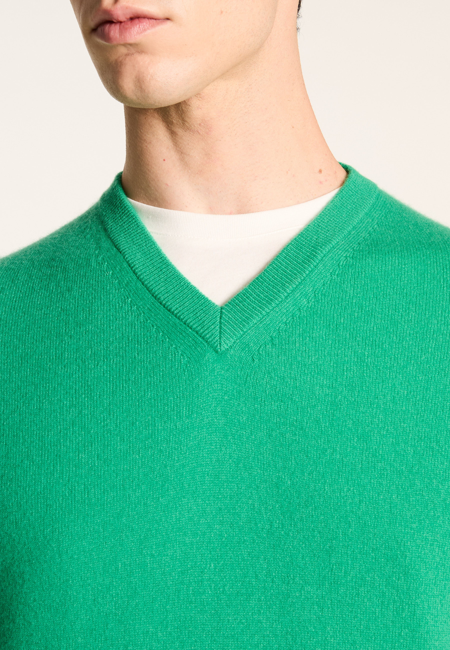 Cashmere sweater MAISON MONTAGUT Green