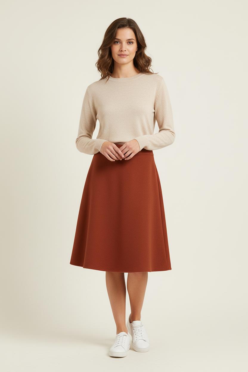 Short & midi skirt TARA JARMON - Seconde Main Red