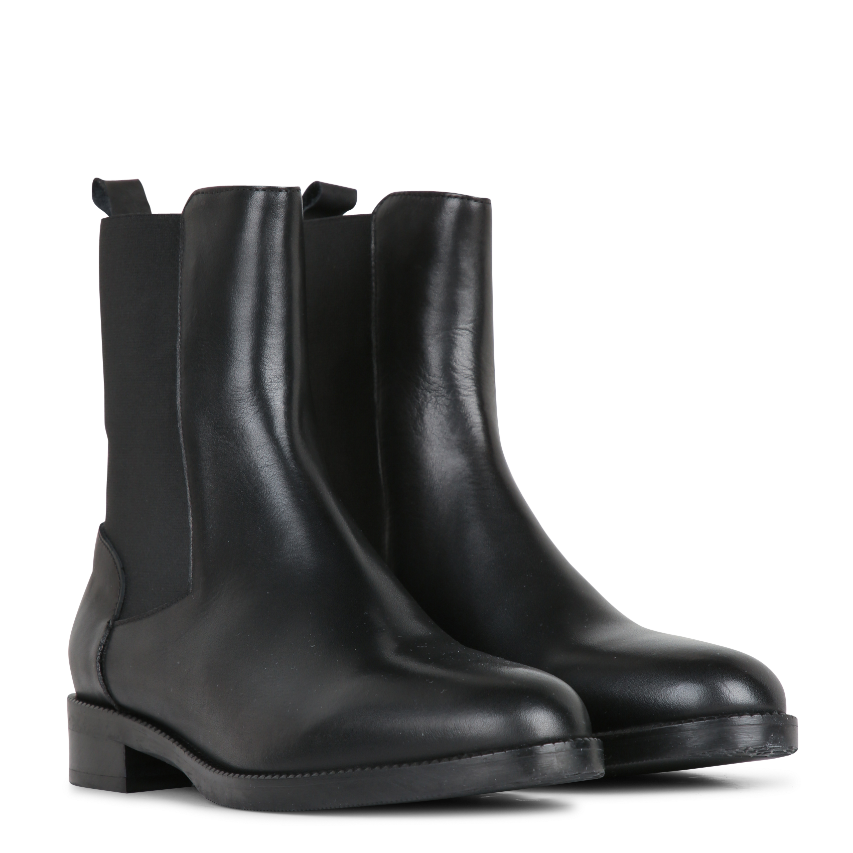 Bianca leather ankle boots MELLOW YELLOW Black