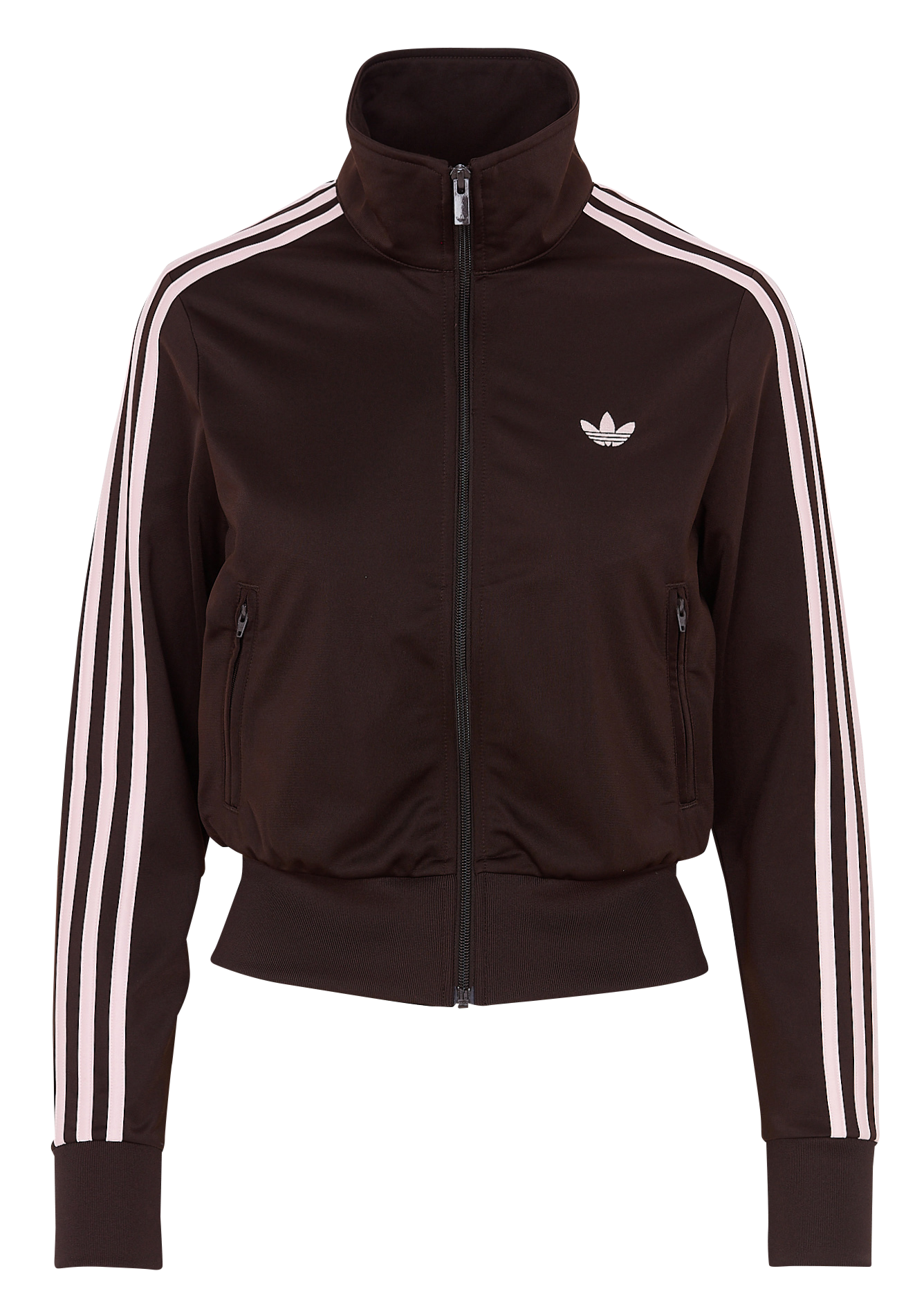 Funnel neck jacket ADIDAS Brown