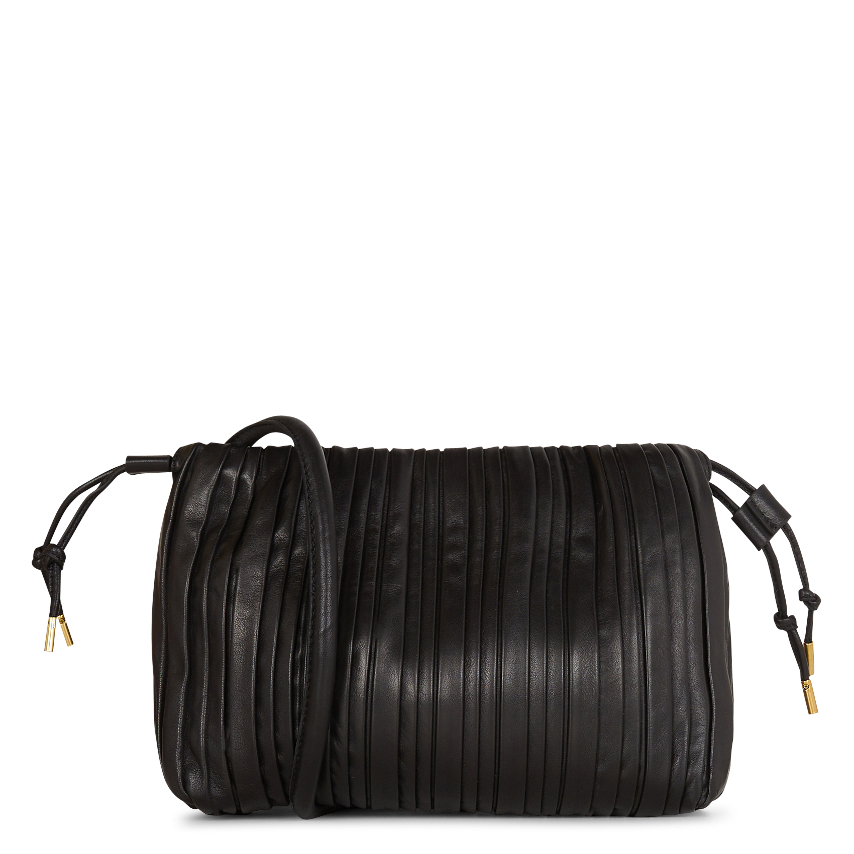 Sac bandoulière en cuir COTELAC Noir