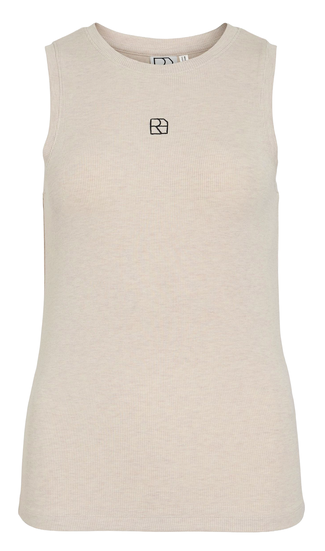 Top col rond  ROUGE EDIT Beige