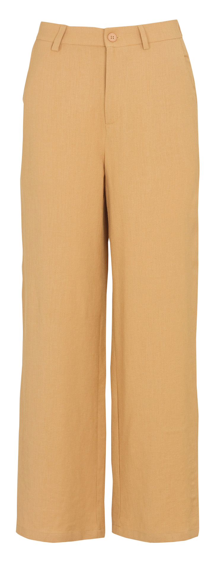 Wide-leg high-waisted trousers SEE U SOON Yellow