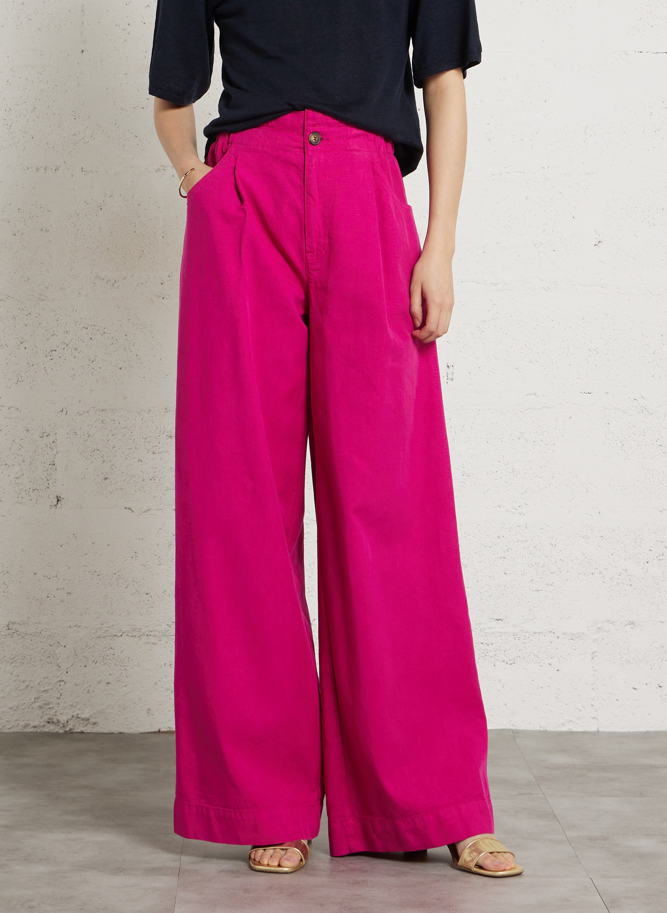 Pantalon large DES PETITS HAUTS