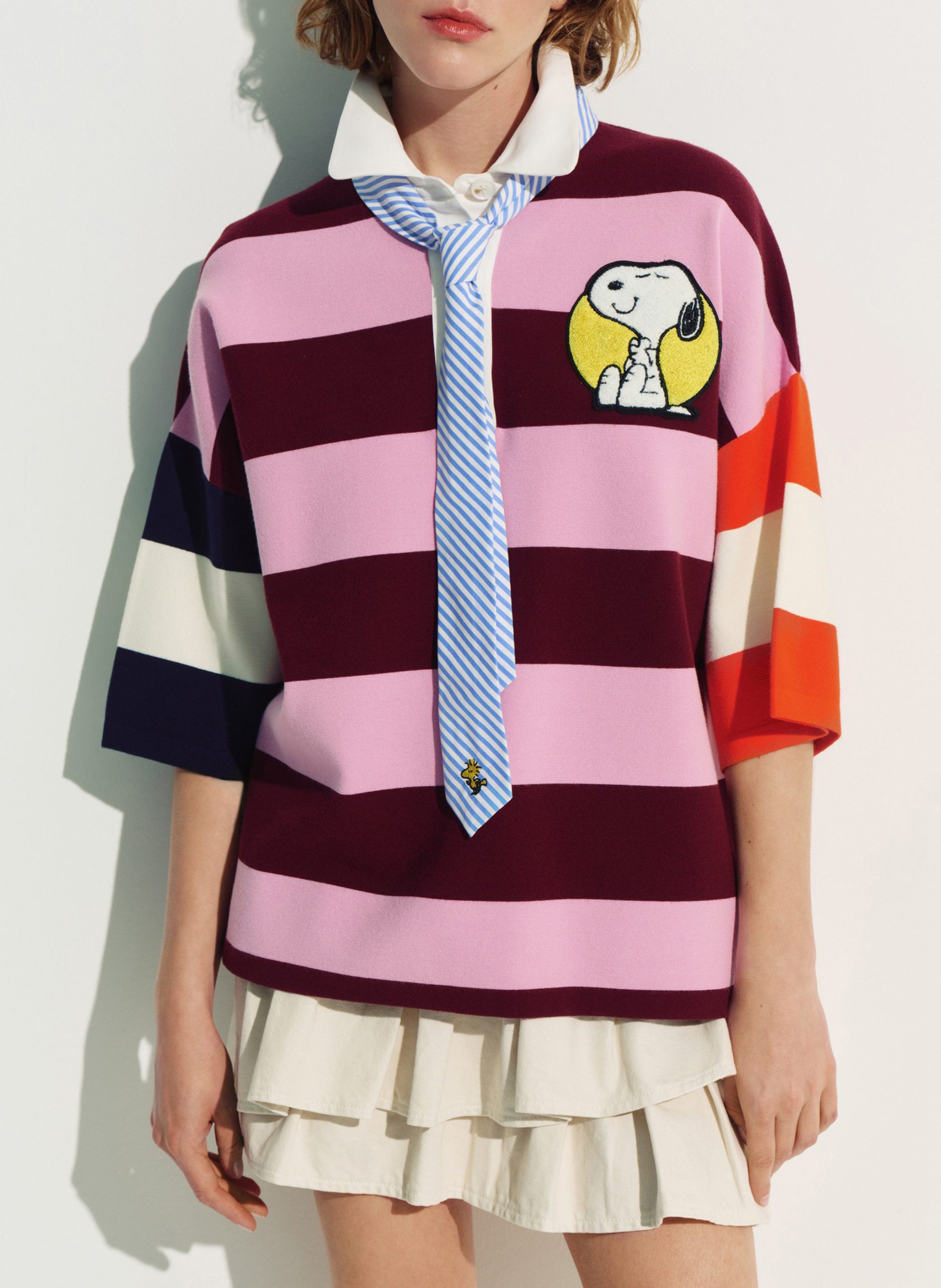 Polo de rayas ESSENTIEL ANTWERP Rojo