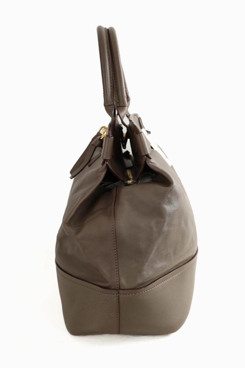 Cabas SONIA RYKIEL - Seconde Main Marron