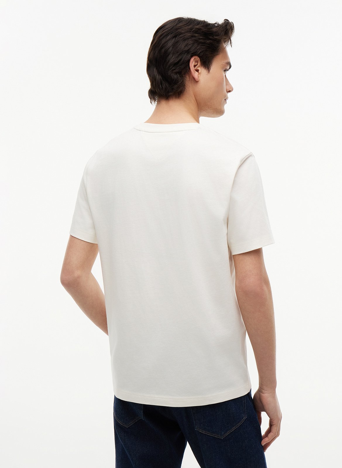Bedrucktes T-Shirt mit Rundhalsausschnitt TOMMY HILFIGER Gelb