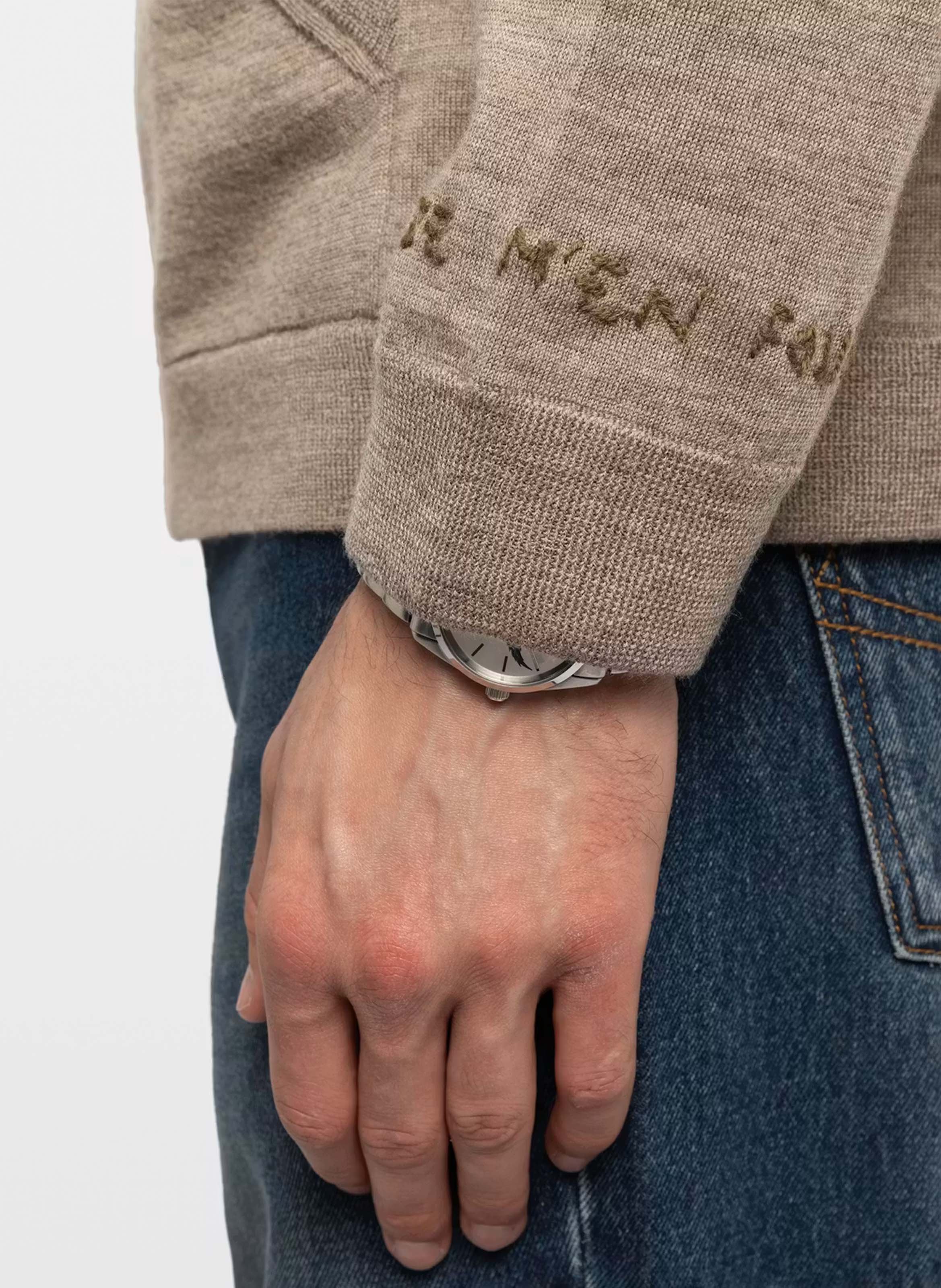 Sweat col rond en laine ZADIG&VOLTAIRE Beige