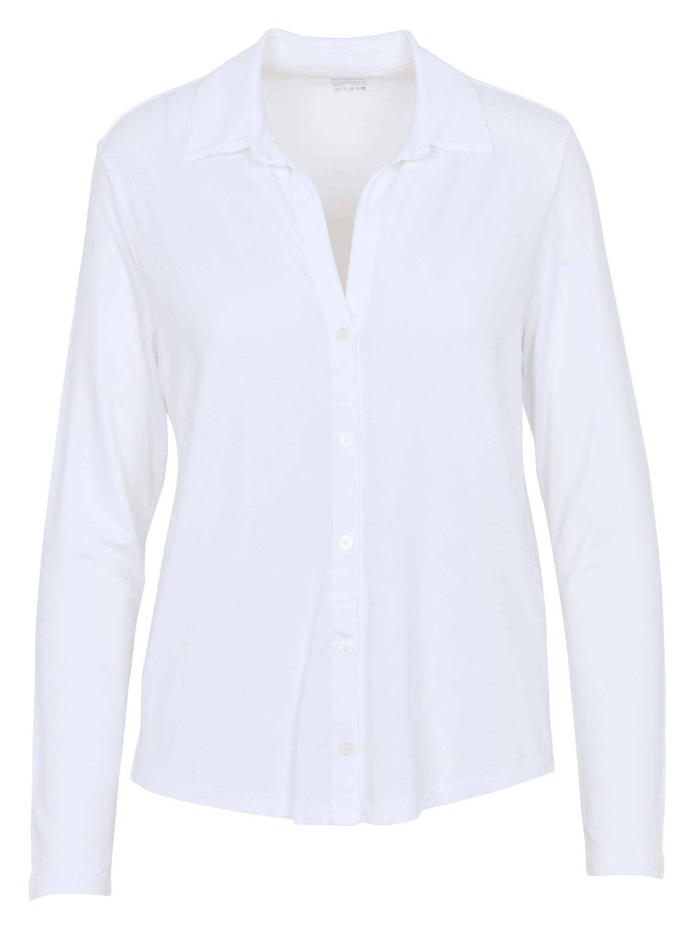 Loose Fit Classic Collar Top MAJESTIC FILATURES