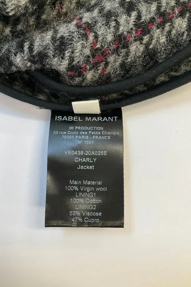Jacket ISABEL MARANT ÉTOILE - SECONDE MAIN Grey