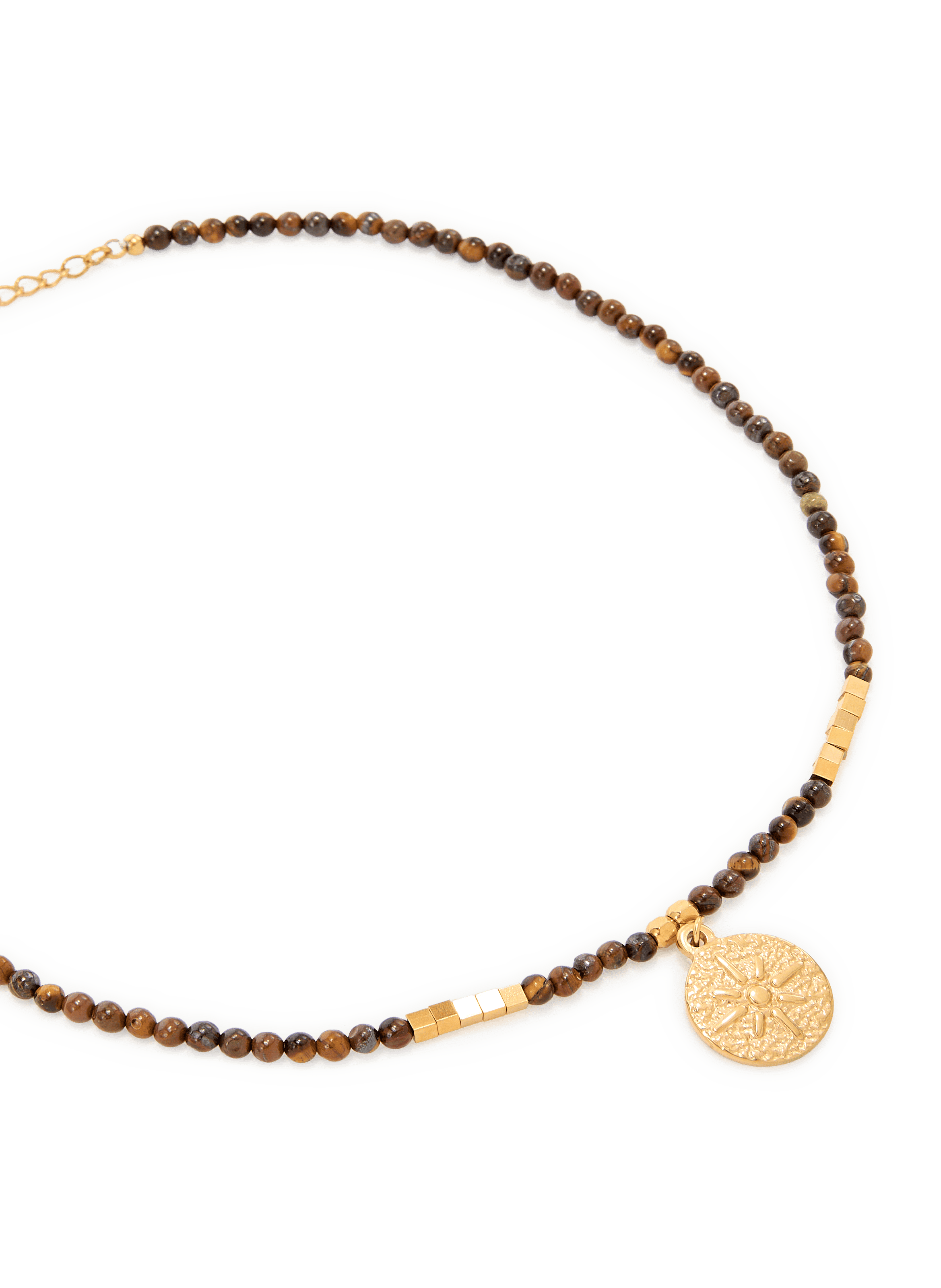 Gemstone necklace AU PRINTEMPS PARIS Brown