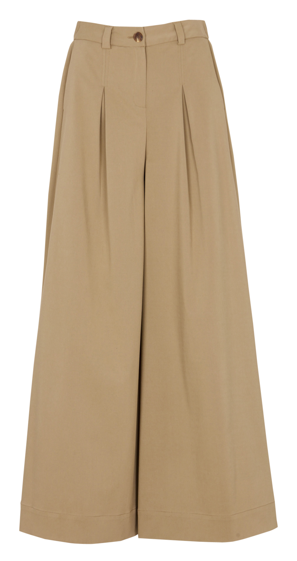 Weite Hose aus Baumwoll-Mix MAISON 123