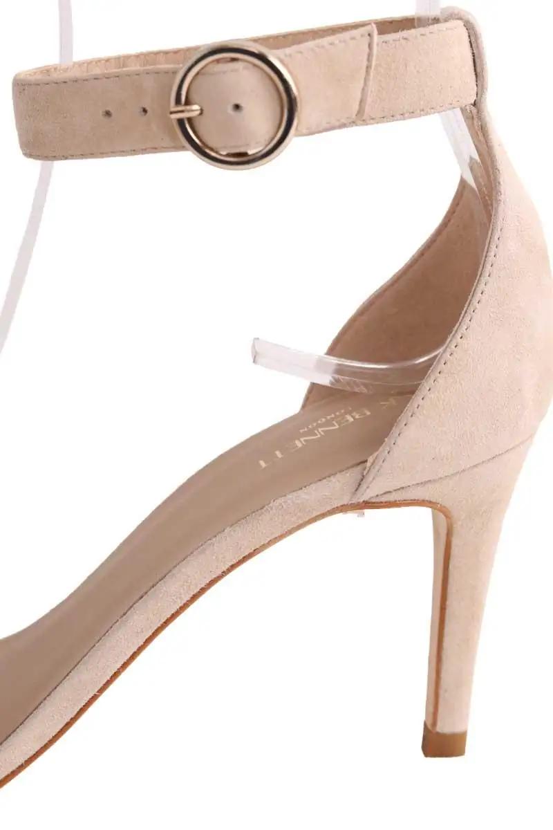 Faux leather sandals LK BENNETT - Seconde Main Beige