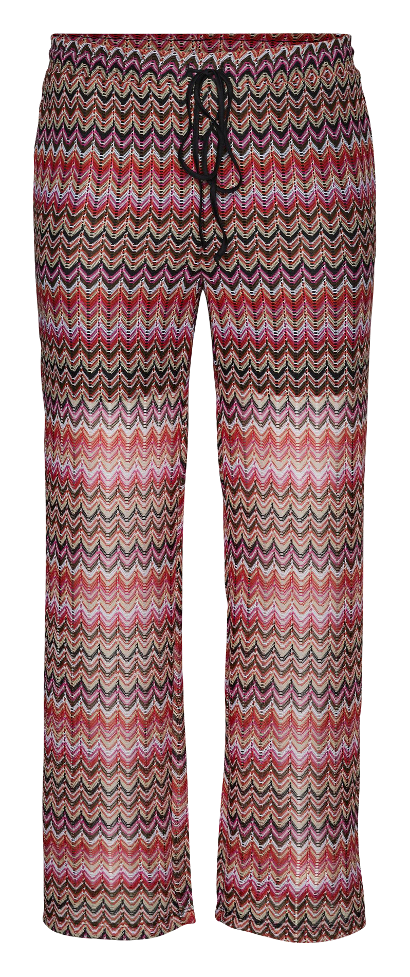 Pantalon fluide imprimé VERO MODA CURVE Orange