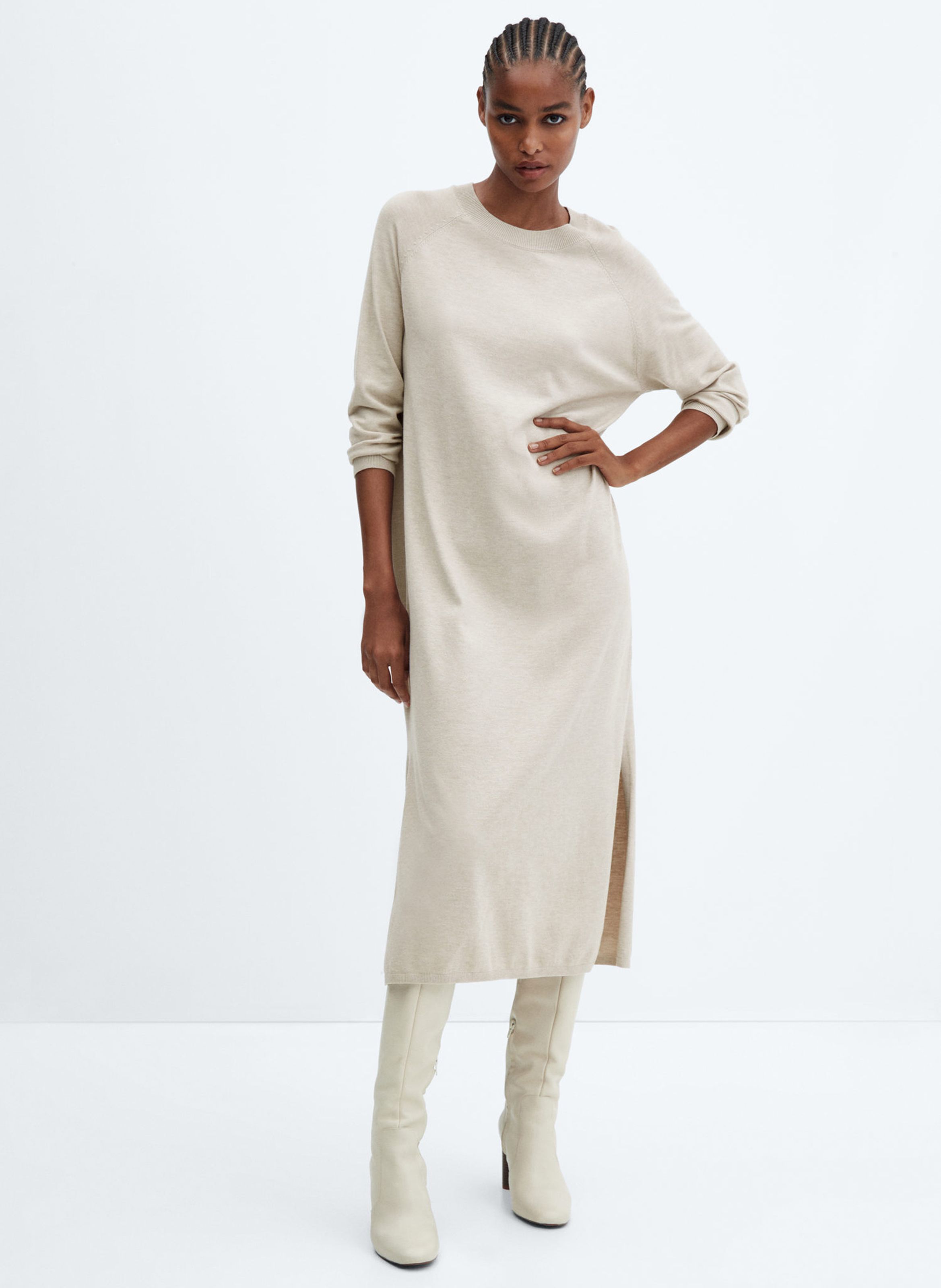 Mango robe online midi