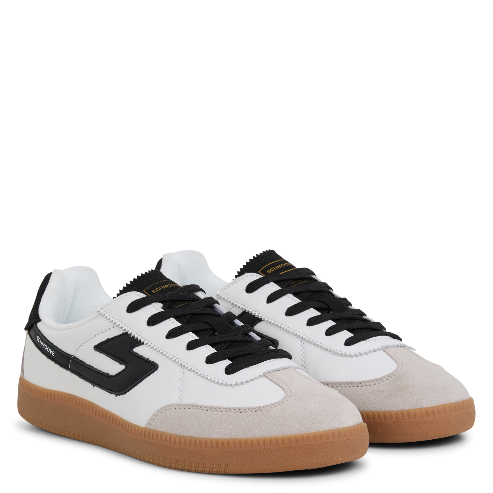 Baskets basses en cuir SCHMOOVE Multicolore