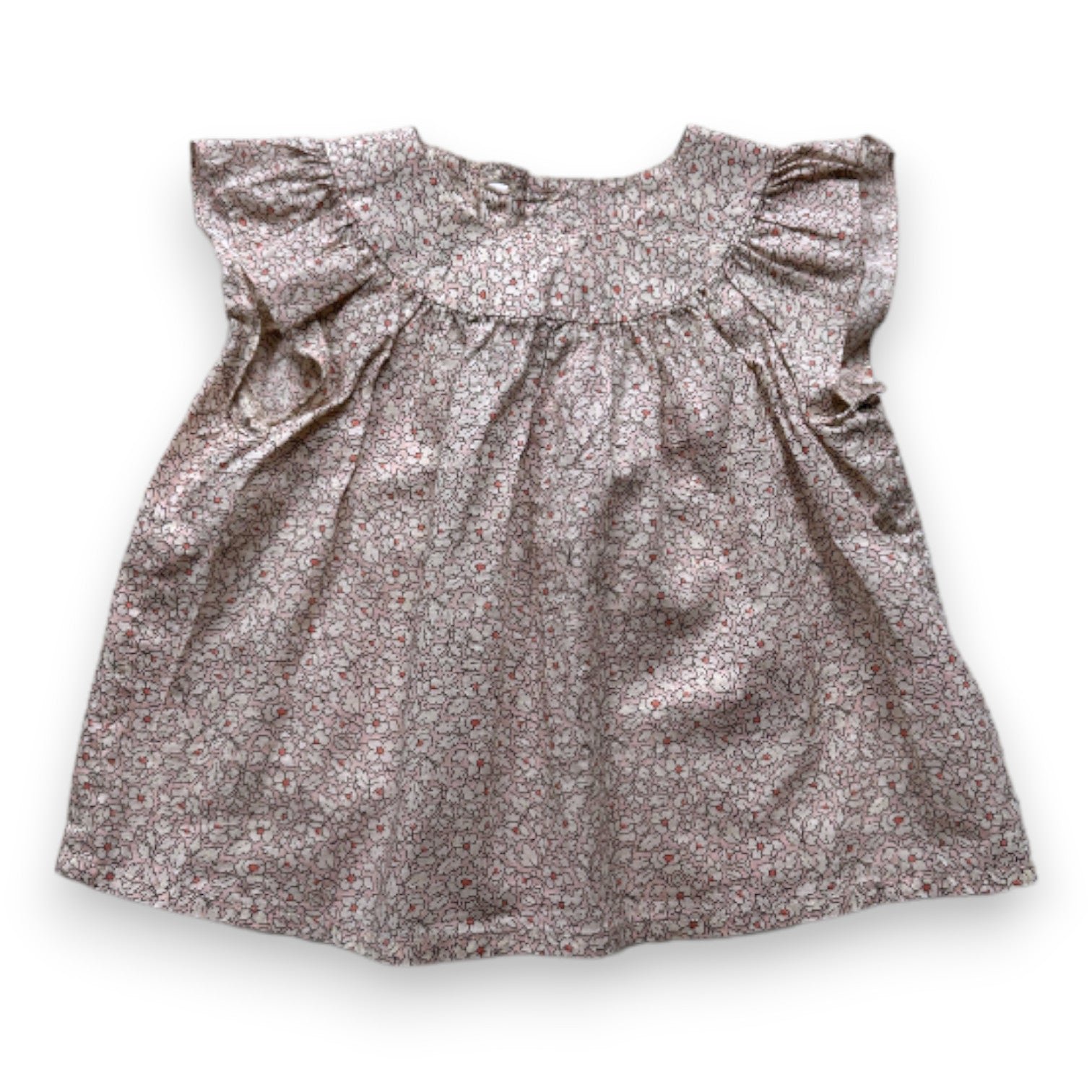 Pink baby blouse - 12 months BONPOINT - Seconde Main Pink