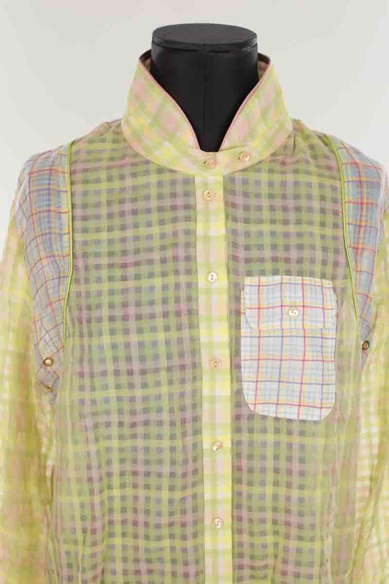 Cotton shirt HEIMSTONE - Seconde Main Yellow