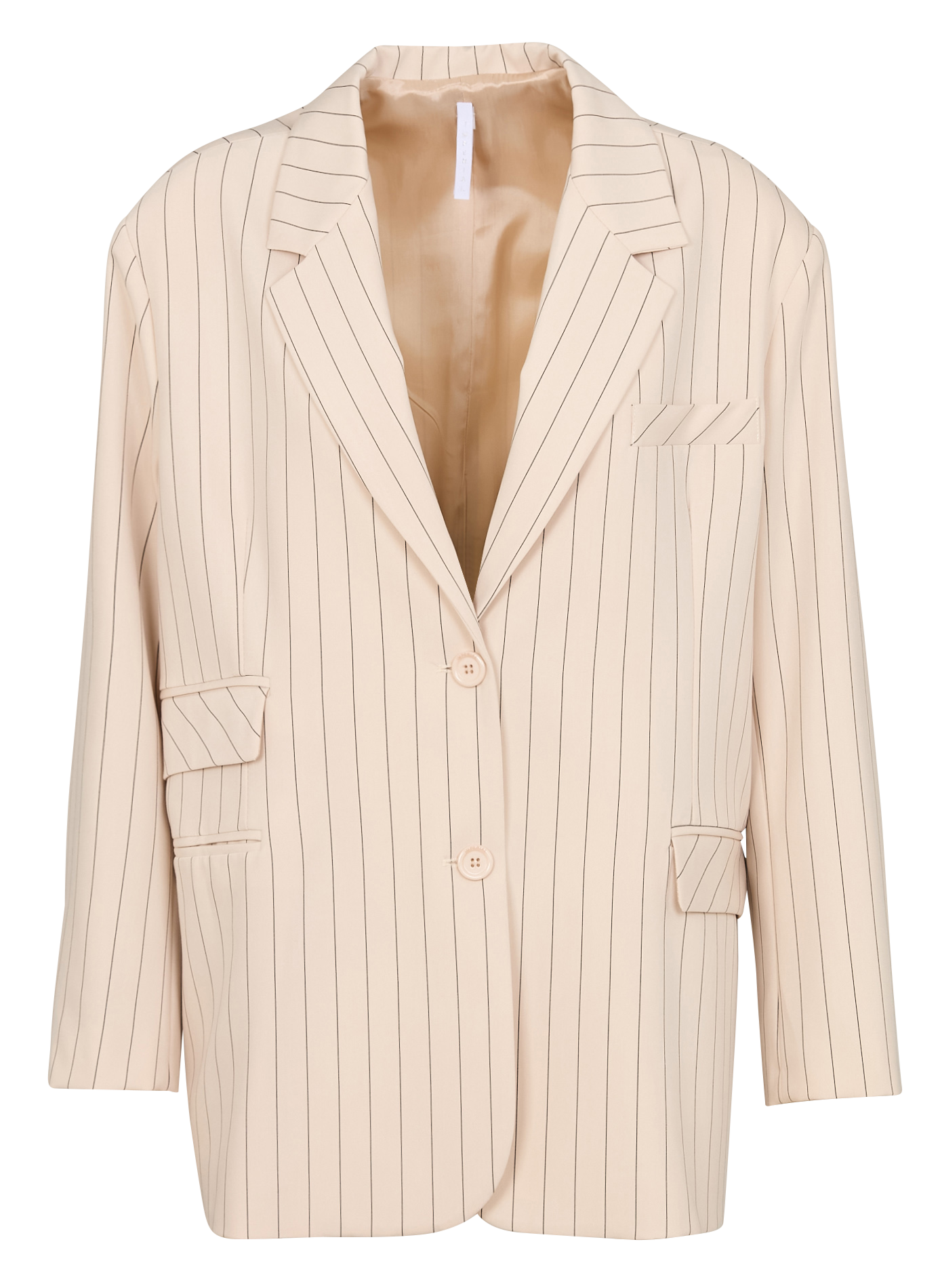 Striped suit jacket IMPERIAL Beige