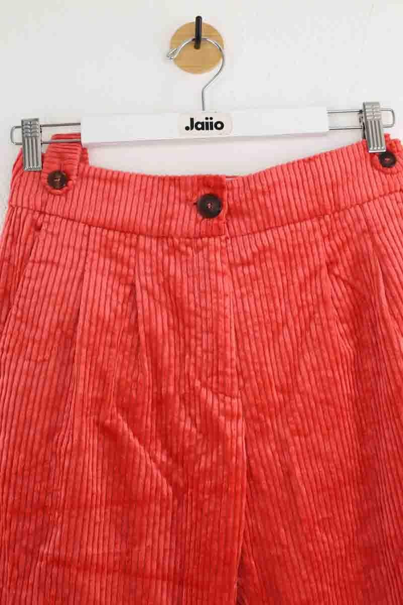 Cotton pants SEZANE - Seconde main Red