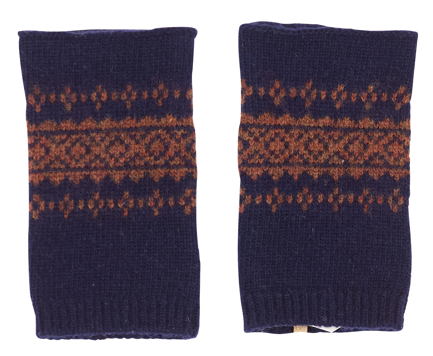 Mitaines en laine mélangée NICE THINGS Bleu