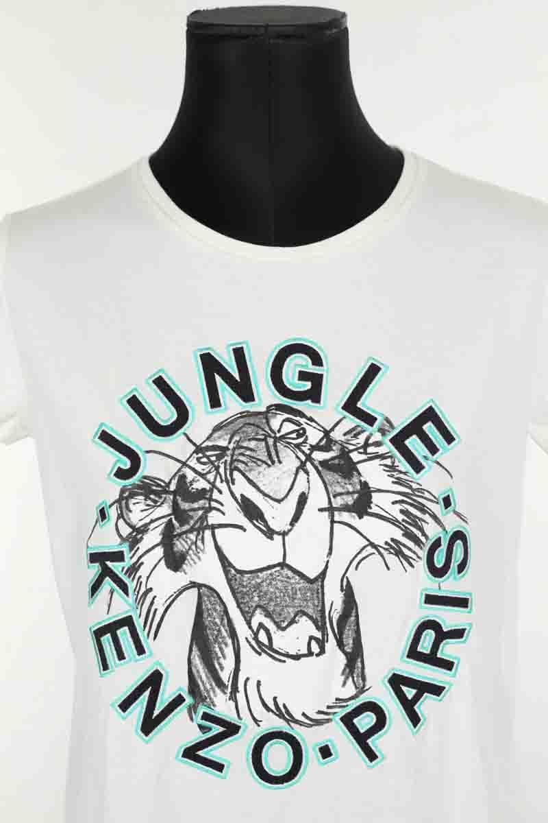 Cotton T-shirt KENZO - SECONDE MAIN White