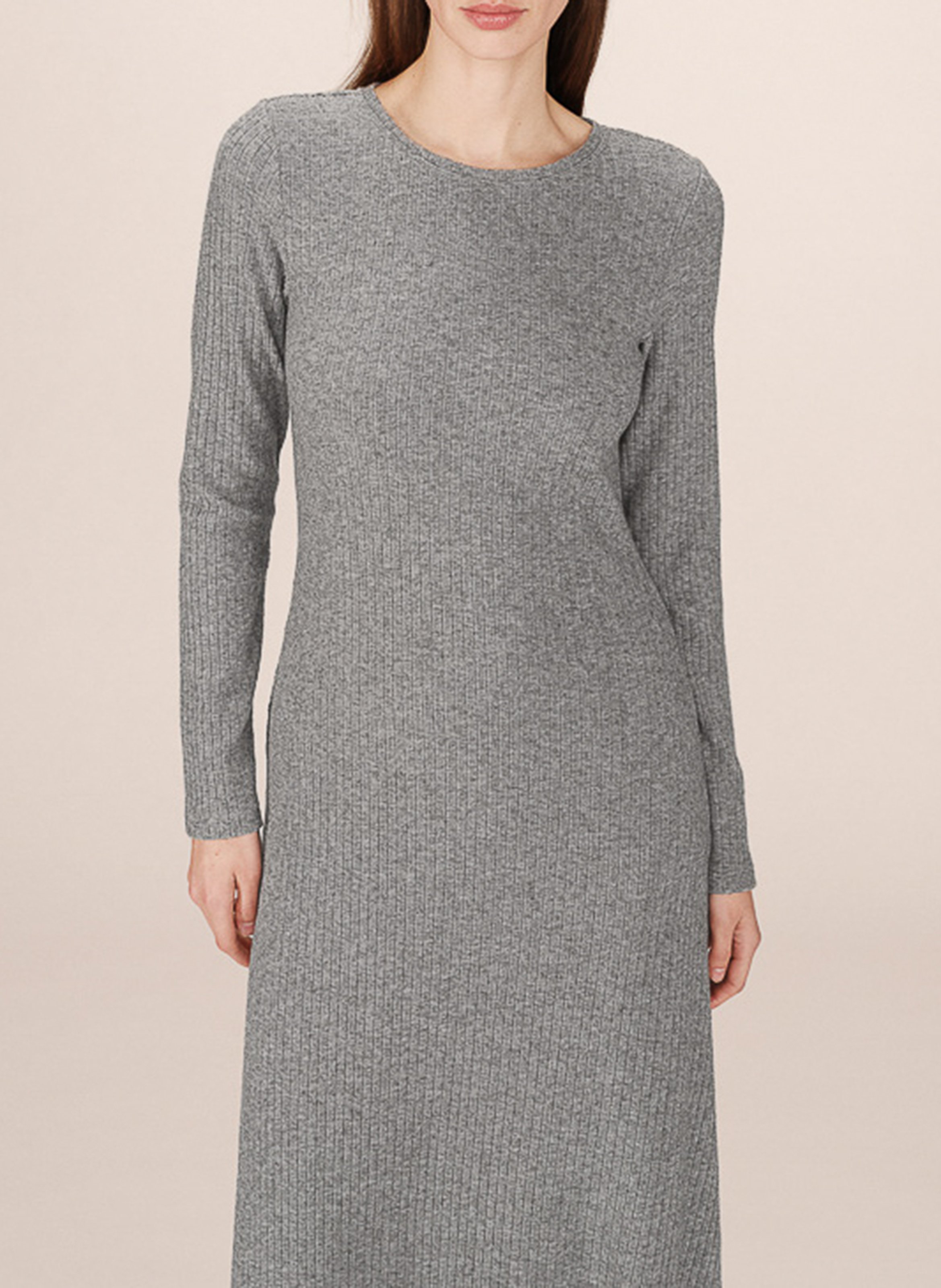 Lange jurk met ronde hals GRACE ET MILA Silver