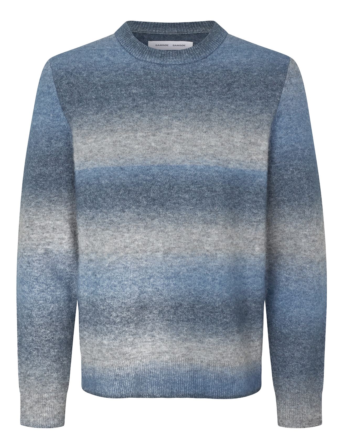 Pull droit en fibres recyclées mélangées SAMSOE SAMSOE Multicolore