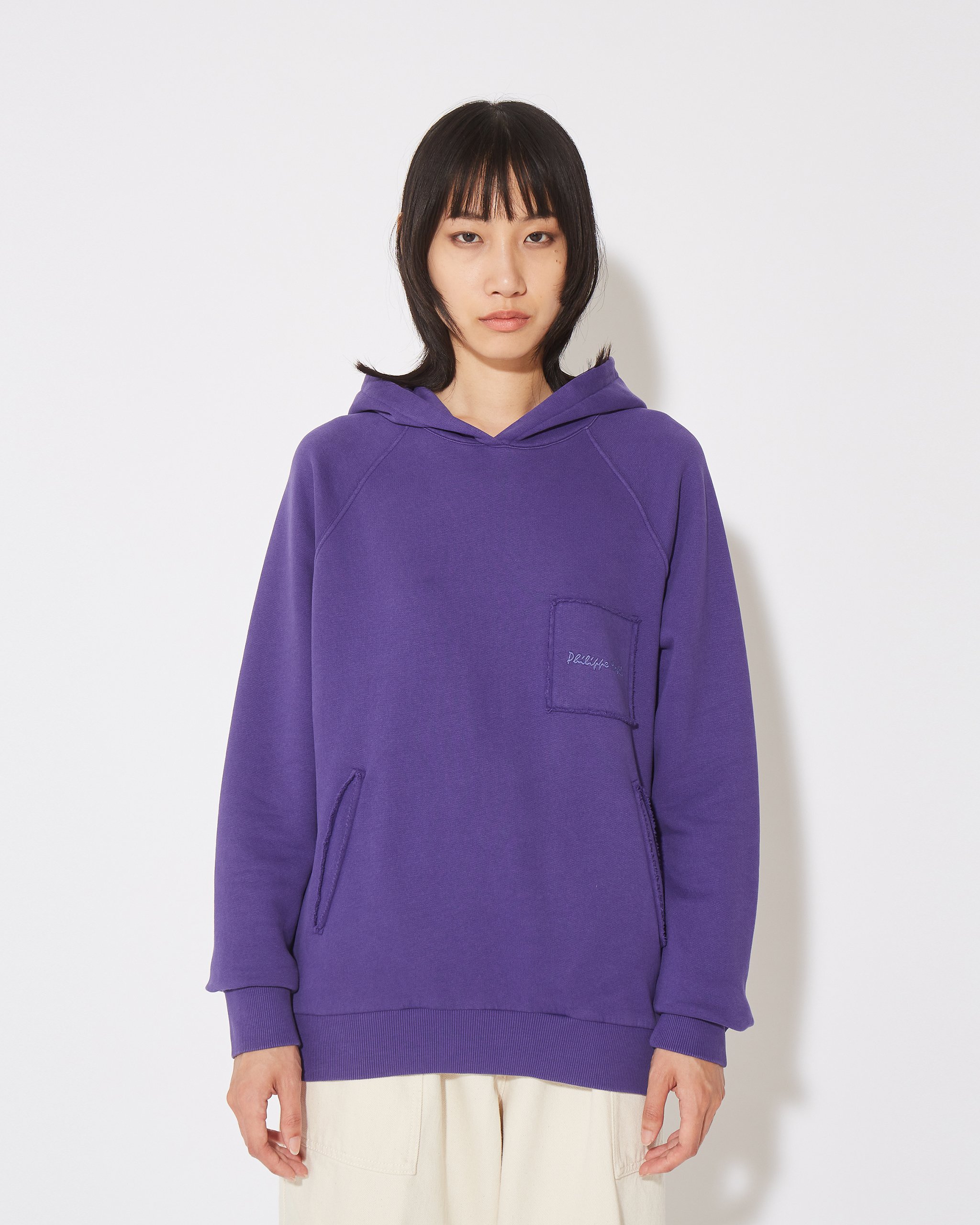 Hoodie PHILIPPE MODEL Purple