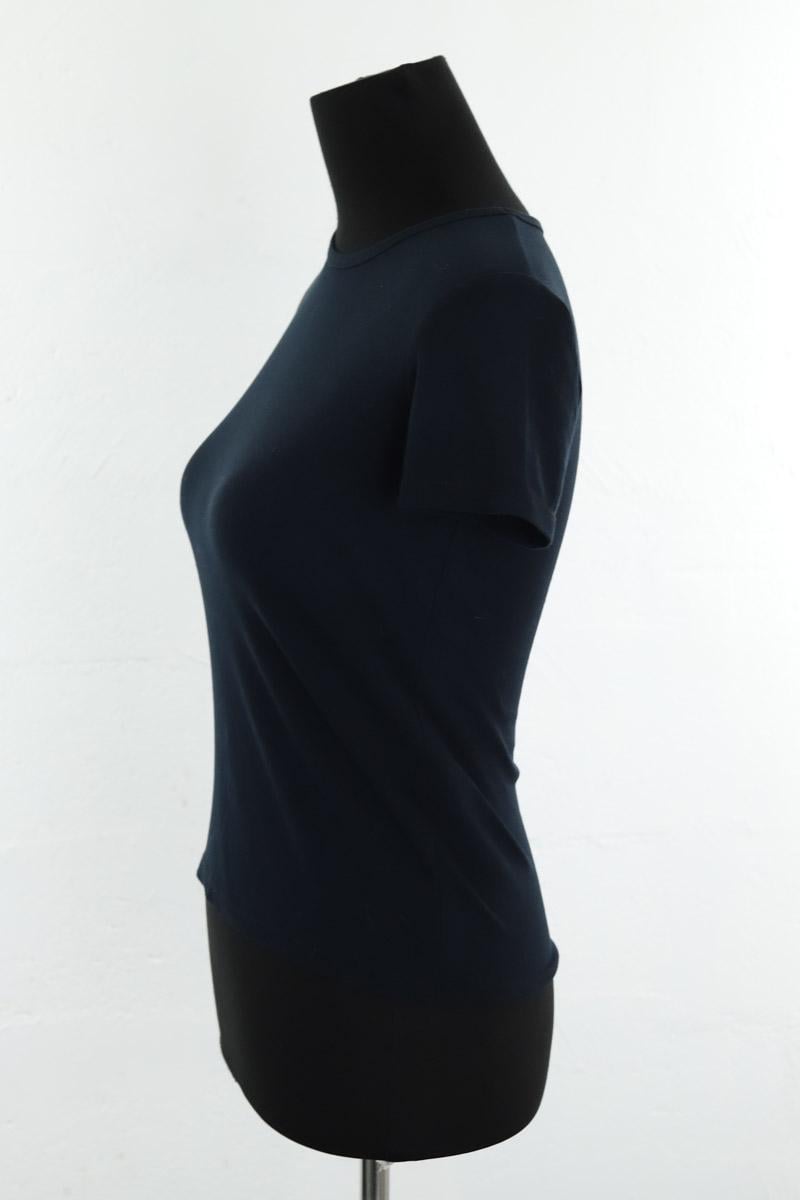 Cotton T-shirt MAX MARA - Seconde Main Blue